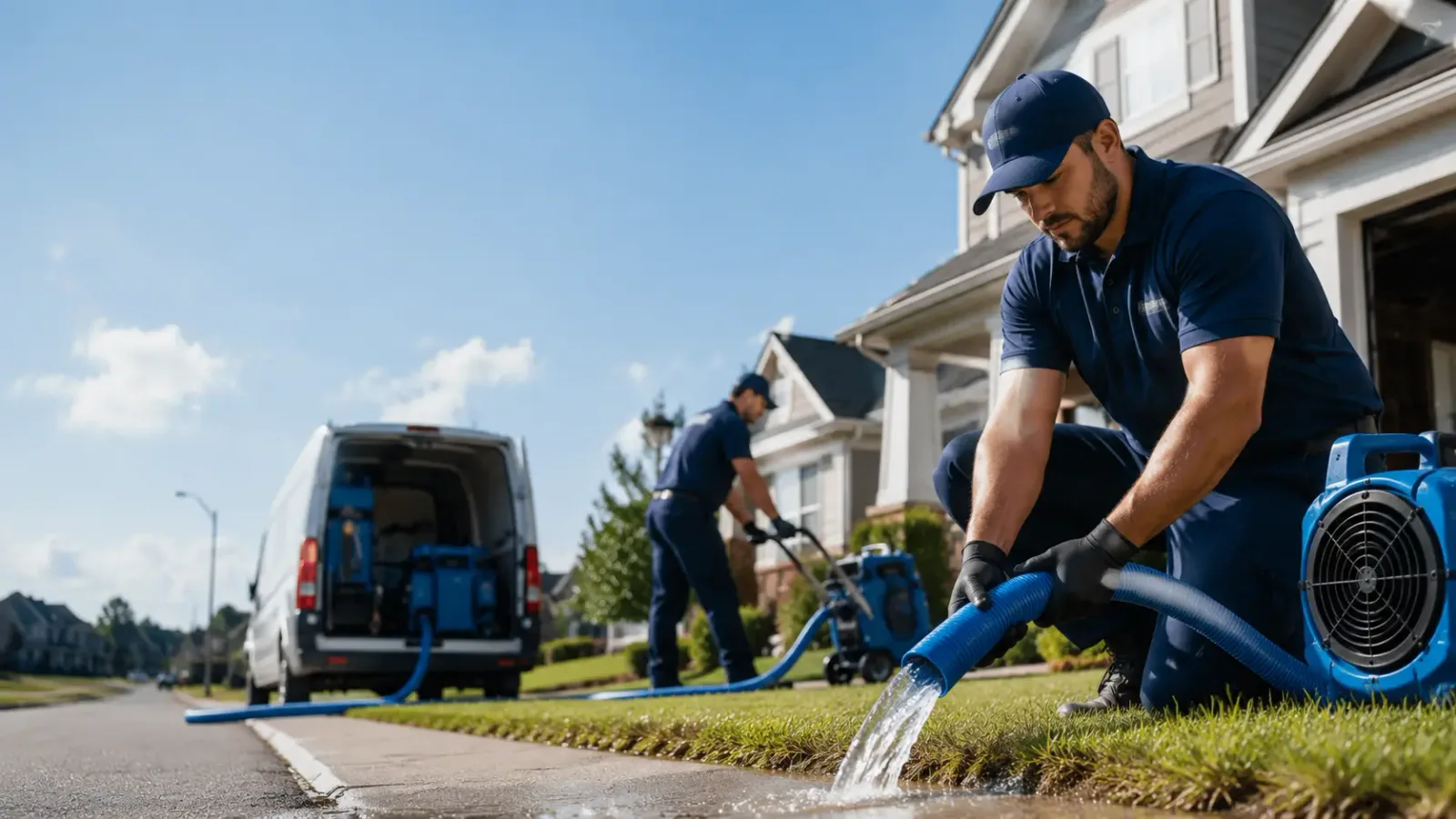 Flood Damage Restoration in Casstown, OH